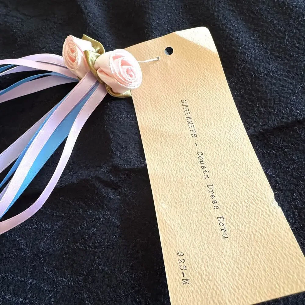 Renaissance Faire Ribbon Rosette Streamers Anna Konya Handmade Cosplay Fairycore